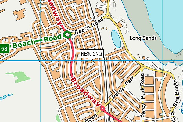 NE30 2NQ map - OS VectorMap District (Ordnance Survey) NE30 2NQ map - OS VectorMap District (Ordnance Survey)