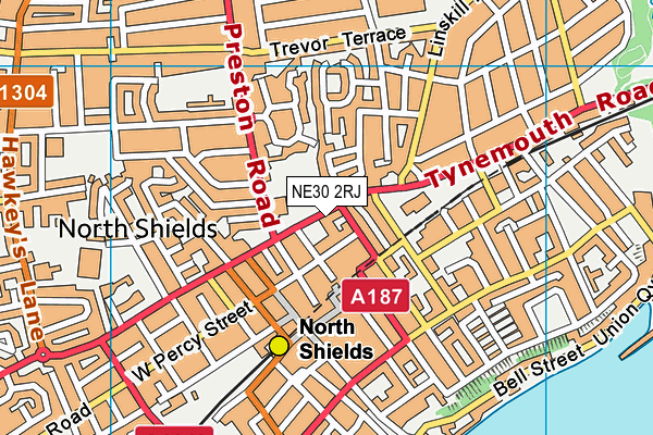 NE30 2RJ map - OS VectorMap District (Ordnance Survey) NE30 2RJ map - OS VectorMap District (Ordnance Survey)