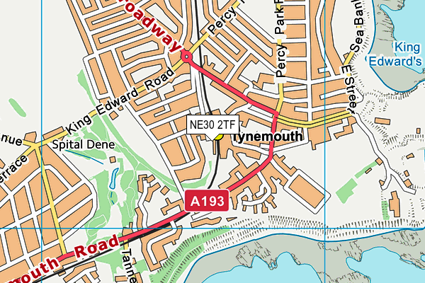 NE30 2TF map - OS VectorMap District (Ordnance Survey) NE30 2TF map - OS VectorMap District (Ordnance Survey)