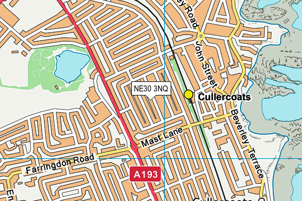 NE30 3NQ map - OS VectorMap District (Ordnance Survey) NE30 3NQ map - OS VectorMap District (Ordnance Survey)
