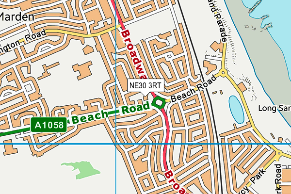 NE30 3RT map - OS VectorMap District (Ordnance Survey) NE30 3RT map - OS VectorMap District (Ordnance Survey)