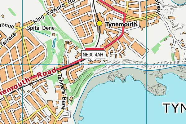 NE30 4AH map - OS VectorMap District (Ordnance Survey) NE30 4AH map - OS VectorMap District (Ordnance Survey)