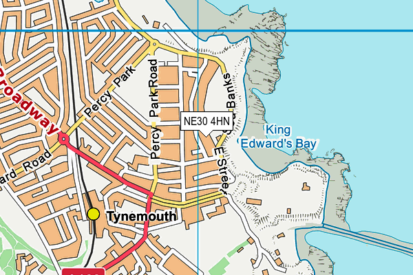 NE30 4HN map - OS VectorMap District (Ordnance Survey) NE30 4HN map - OS VectorMap District (Ordnance Survey)
