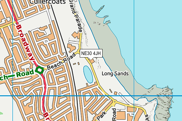 NE30 4JH map - OS VectorMap District (Ordnance Survey) NE30 4JH map - OS VectorMap District (Ordnance Survey)