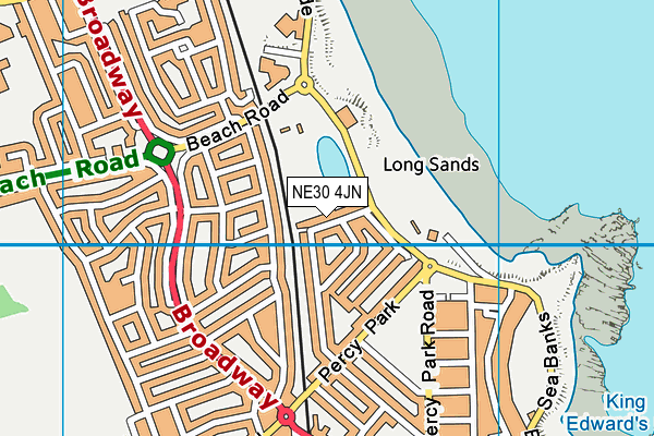 NE30 4JN map - OS VectorMap District (Ordnance Survey) NE30 4JN map - OS VectorMap District (Ordnance Survey)
