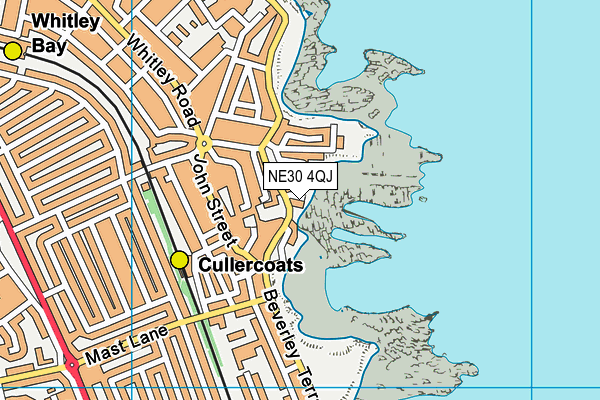 NE30 4QJ map - OS VectorMap District (Ordnance Survey) NE30 4QJ map - OS VectorMap District (Ordnance Survey)