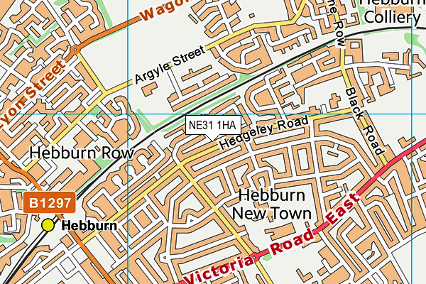NE31 1HA map - OS VectorMap District (Ordnance Survey) NE31 1HA map - OS VectorMap District (Ordnance Survey)