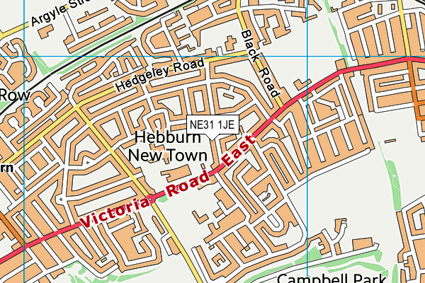 NE31 1JE map - OS VectorMap District (Ordnance Survey) NE31 1JE map - OS VectorMap District (Ordnance Survey)