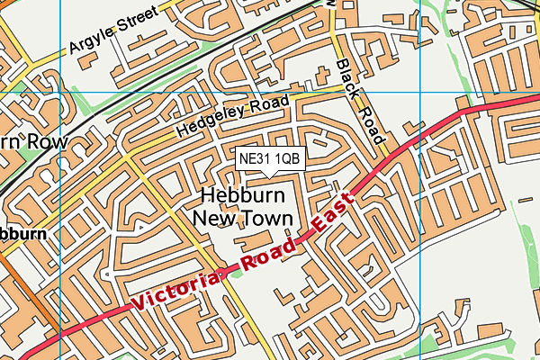 NE31 1QB map - OS VectorMap District (Ordnance Survey) NE31 1QB map - OS VectorMap District (Ordnance Survey)