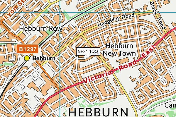 NE31 1QQ map - OS VectorMap District (Ordnance Survey)