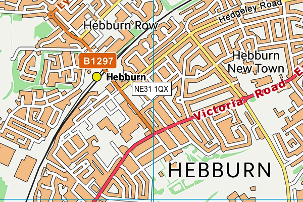 NE31 1QX map - OS VectorMap District (Ordnance Survey) NE31 1QX map - OS VectorMap District (Ordnance Survey)