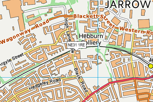 NE31 1RE map - OS VectorMap District (Ordnance Survey) NE31 1RE map - OS VectorMap District (Ordnance Survey)