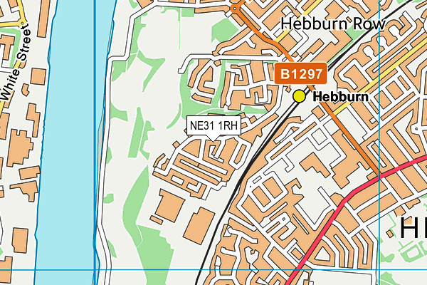 NE31 1RH map - OS VectorMap District (Ordnance Survey) NE31 1RH map - OS VectorMap District (Ordnance Survey)