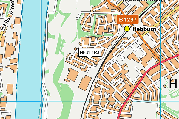 NE31 1RJ map - OS VectorMap District (Ordnance Survey) NE31 1RJ map - OS VectorMap District (Ordnance Survey)
