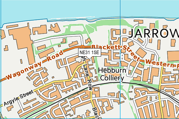 NE31 1SE map - OS VectorMap District (Ordnance Survey) NE31 1SE map - OS VectorMap District (Ordnance Survey)