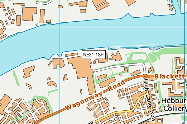 NE31 1SP map - OS VectorMap District (Ordnance Survey) NE31 1SP map - OS VectorMap District (Ordnance Survey)