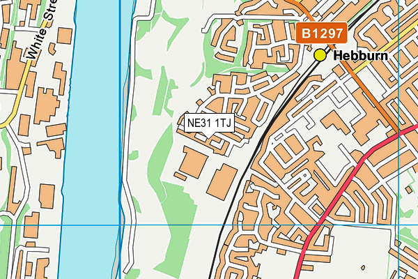 NE31 1TJ map - OS VectorMap District (Ordnance Survey) NE31 1TJ map - OS VectorMap District (Ordnance Survey)