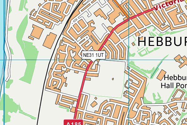 NE31 1UT map - OS VectorMap District (Ordnance Survey) NE31 1UT map - OS VectorMap District (Ordnance Survey)