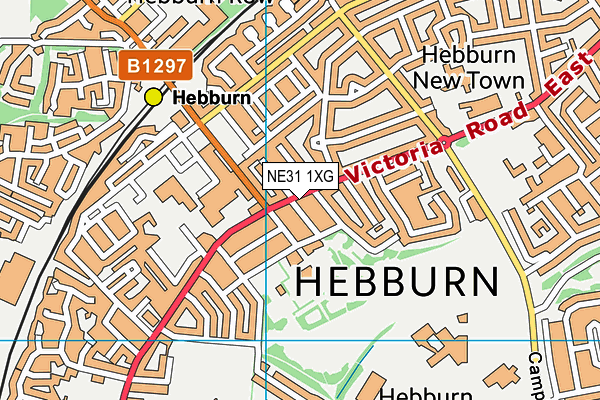 NE31 1XG map - OS VectorMap District (Ordnance Survey) NE31 1XG map - OS VectorMap District (Ordnance Survey)