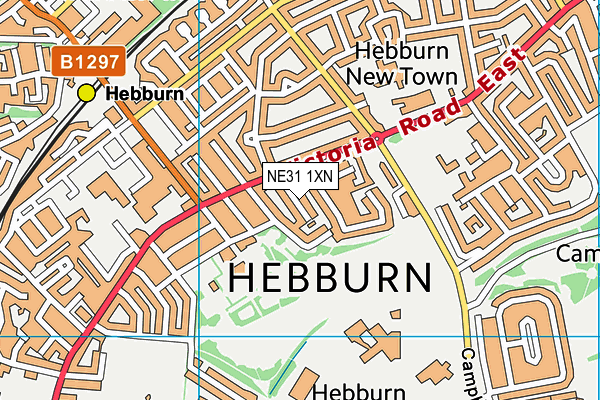 NE31 1XN map - OS VectorMap District (Ordnance Survey) NE31 1XN map - OS VectorMap District (Ordnance Survey)