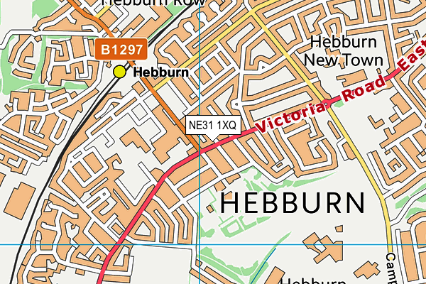 NE31 1XQ map - OS VectorMap District (Ordnance Survey) NE31 1XQ map - OS VectorMap District (Ordnance Survey)