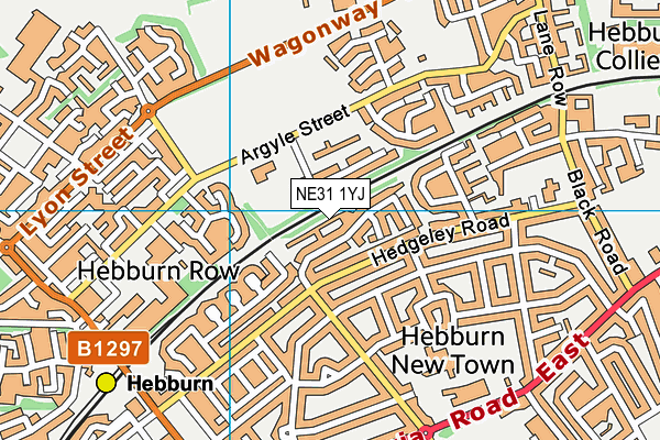 NE31 1YJ map - OS VectorMap District (Ordnance Survey) NE31 1YJ map - OS VectorMap District (Ordnance Survey)