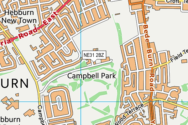 NE31 2BZ map - OS VectorMap District (Ordnance Survey) NE31 2BZ map - OS VectorMap District (Ordnance Survey)