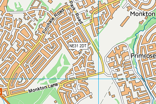 NE31 2DT map - OS VectorMap District (Ordnance Survey) NE31 2DT map - OS VectorMap District (Ordnance Survey)