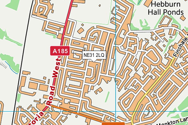 NE31 2LQ map - OS VectorMap District (Ordnance Survey) NE31 2LQ map - OS VectorMap District (Ordnance Survey)