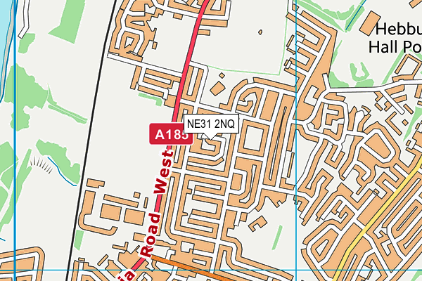 NE31 2NQ map - OS VectorMap District (Ordnance Survey)