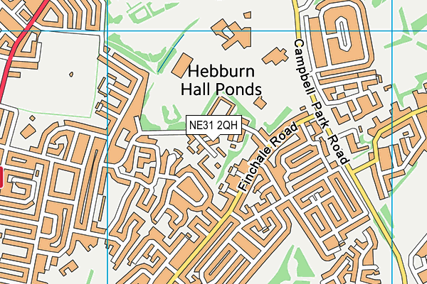 NE31 2QH map - OS VectorMap District (Ordnance Survey) NE31 2QH map - OS VectorMap District (Ordnance Survey)