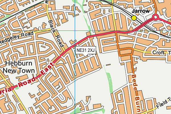 NE31 2XJ map - OS VectorMap District (Ordnance Survey) NE31 2XJ map - OS VectorMap District (Ordnance Survey)