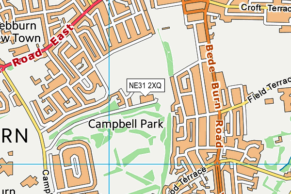 NE31 2XQ map - OS VectorMap District (Ordnance Survey) NE31 2XQ map - OS VectorMap District (Ordnance Survey)
