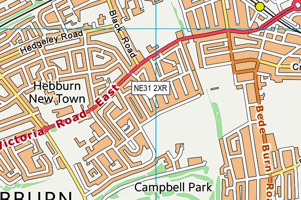 NE31 2XR map - OS VectorMap District (Ordnance Survey) NE31 2XR map - OS VectorMap District (Ordnance Survey)