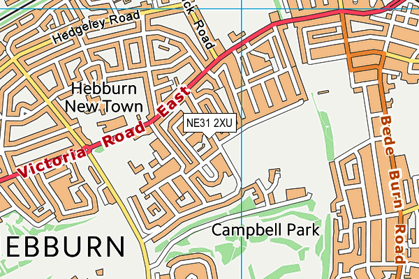 NE31 2XU map - OS VectorMap District (Ordnance Survey) NE31 2XU map - OS VectorMap District (Ordnance Survey)