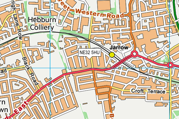 NE32 5HU map - OS VectorMap District (Ordnance Survey) NE32 5HU map - OS VectorMap District (Ordnance Survey)