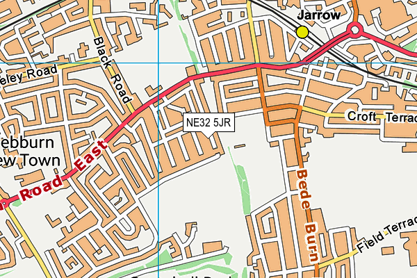 NE32 5JR map - OS VectorMap District (Ordnance Survey) NE32 5JR map - OS VectorMap District (Ordnance Survey)