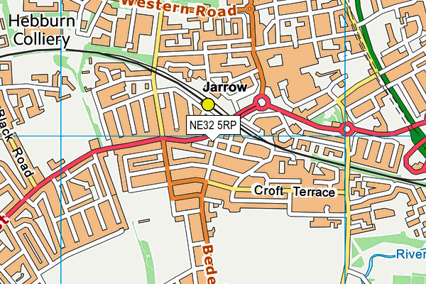 NE32 5RP map - OS VectorMap District (Ordnance Survey) NE32 5RP map - OS VectorMap District (Ordnance Survey)