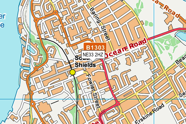 NE33 2HZ map - OS VectorMap District (Ordnance Survey) NE33 2HZ map - OS VectorMap District (Ordnance Survey)