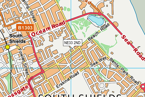 NE33 2ND map - OS VectorMap District (Ordnance Survey) NE33 2ND map - OS VectorMap District (Ordnance Survey)