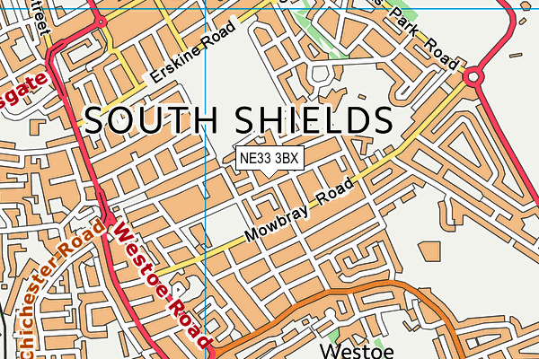 NE33 3BX map - OS VectorMap District (Ordnance Survey) NE33 3BX map - OS VectorMap District (Ordnance Survey)
