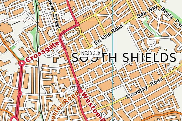 NE33 3JX map - OS VectorMap District (Ordnance Survey) NE33 3JX map - OS VectorMap District (Ordnance Survey)