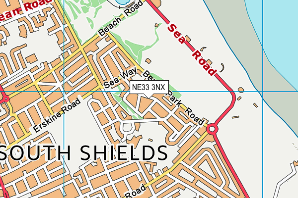 NE33 3NX map - OS VectorMap District (Ordnance Survey) NE33 3NX map - OS VectorMap District (Ordnance Survey)