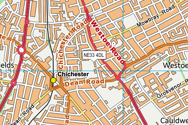 NE33 4DL map - OS VectorMap District (Ordnance Survey) NE33 4DL map - OS VectorMap District (Ordnance Survey)