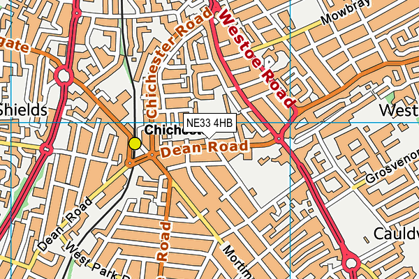 NE33 4HB map - OS VectorMap District (Ordnance Survey) NE33 4HB map - OS VectorMap District (Ordnance Survey)