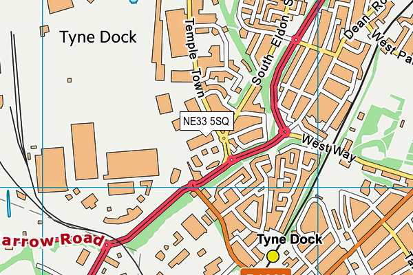 NE33 5SQ map - OS VectorMap District (Ordnance Survey) NE33 5SQ map - OS VectorMap District (Ordnance Survey)