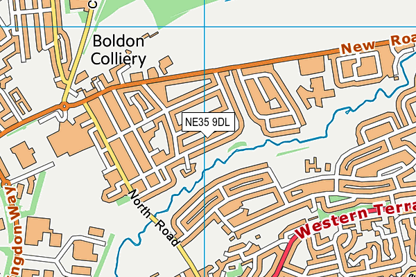 NE35 9DL map - OS VectorMap District (Ordnance Survey) NE35 9DL map - OS VectorMap District (Ordnance Survey)