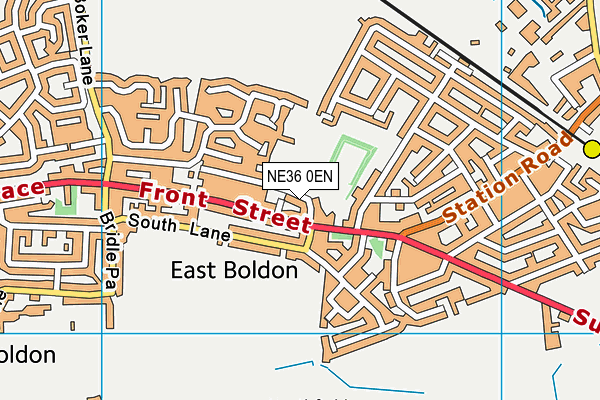 NE36 0EN map - OS VectorMap District (Ordnance Survey) NE36 0EN map - OS VectorMap District (Ordnance Survey)