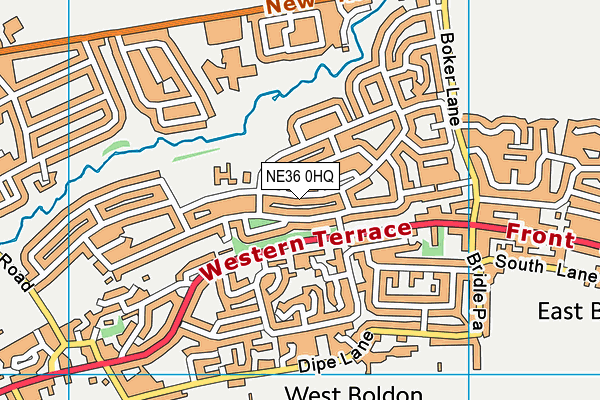 NE36 0HQ map - OS VectorMap District (Ordnance Survey) NE36 0HQ map - OS VectorMap District (Ordnance Survey)