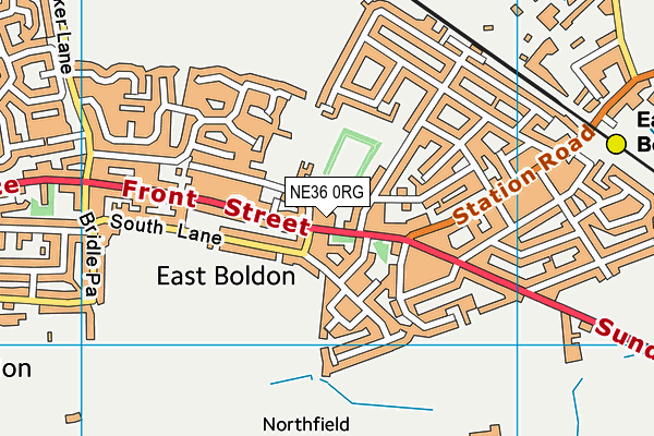NE36 0RG map - OS VectorMap District (Ordnance Survey) NE36 0RG map - OS VectorMap District (Ordnance Survey)